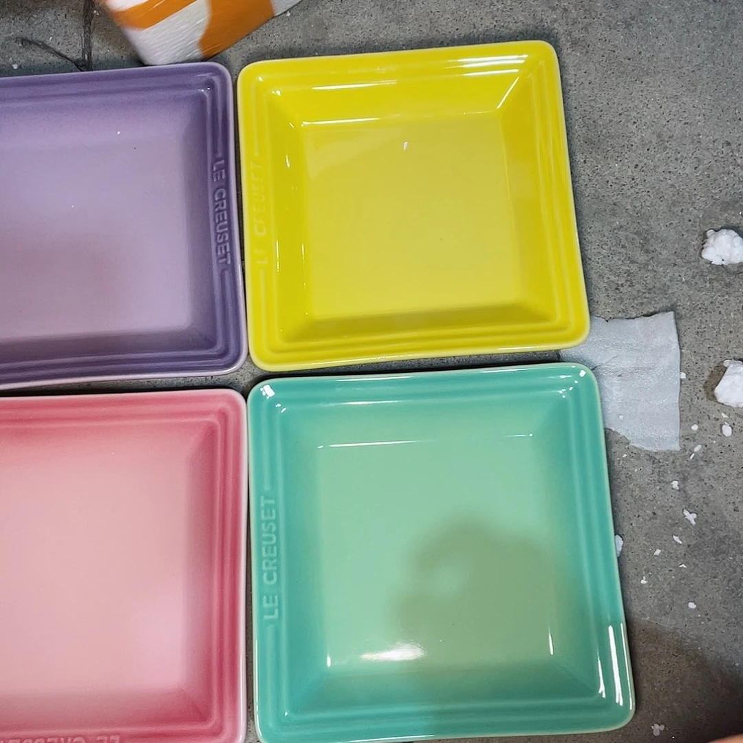 瓷片微瑕陶瓷餐具4个装