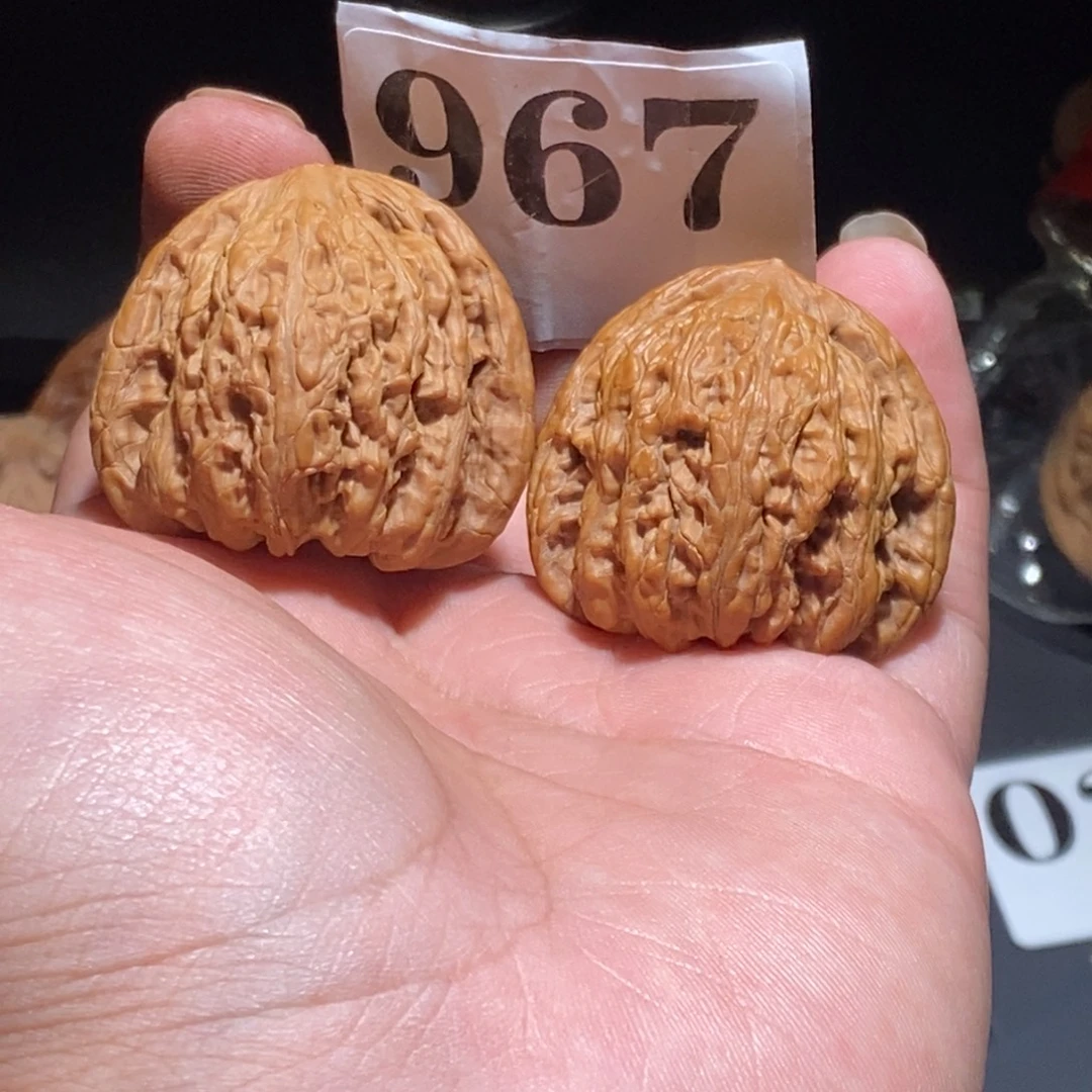 吊坠文玩核桃密纹39