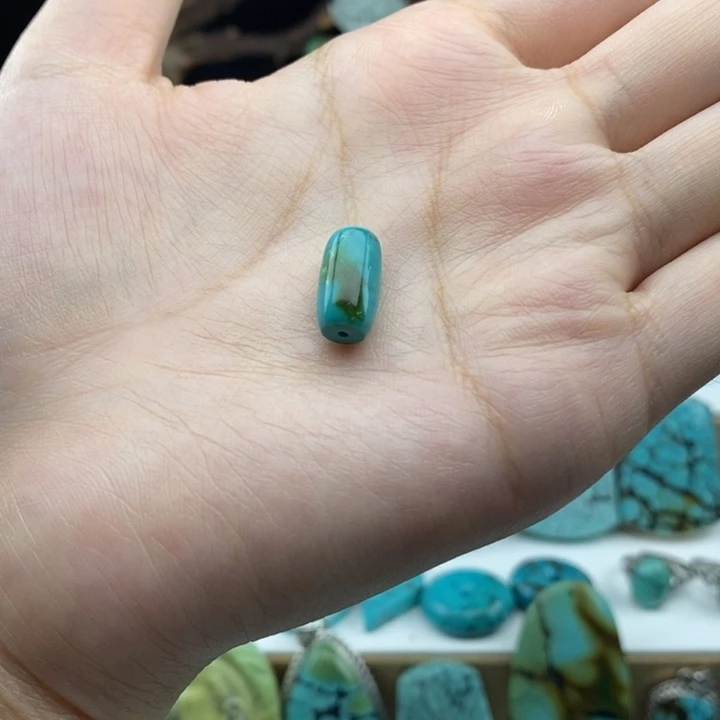 高瓷精品俏色小桶珠 z