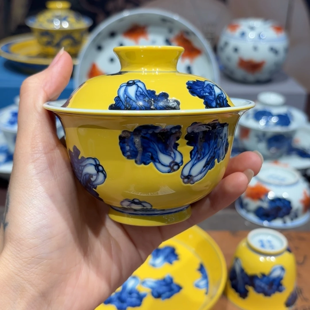 手工手绘陶瓷茶具