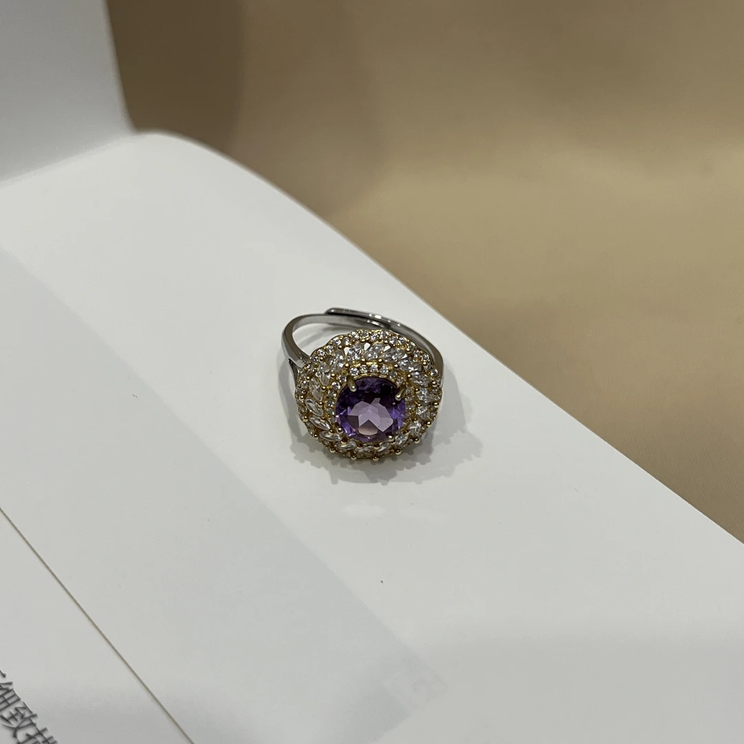 【拜占庭】紫水晶戒指 ZK23071323