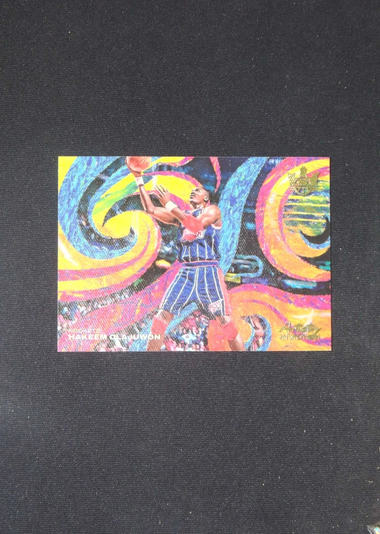 【折射款直播】奥拉朱旺 油画 星空 帕尼尼NBA国宝手提球星卡