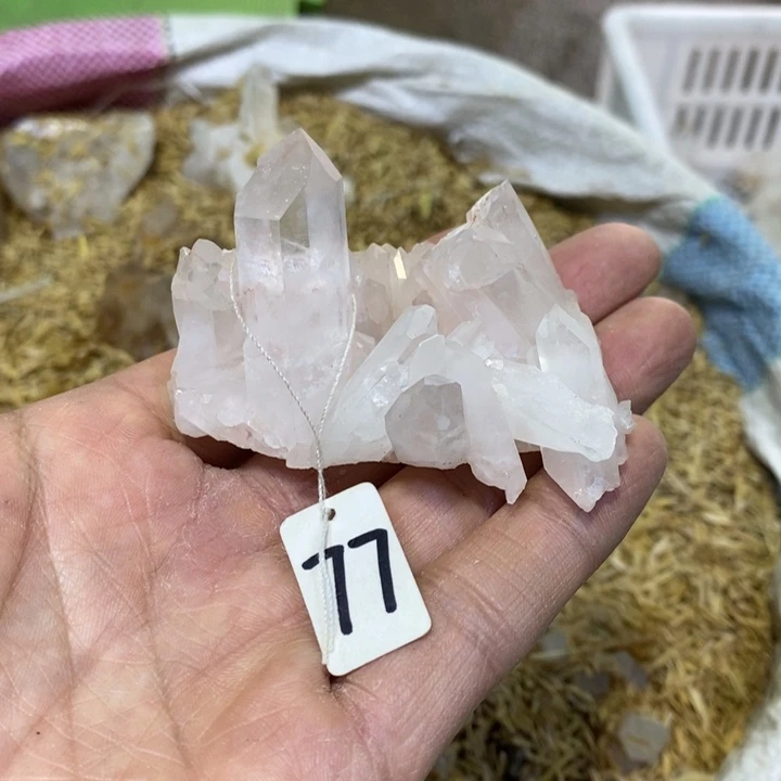 水晶水晶原石摆件未镶嵌