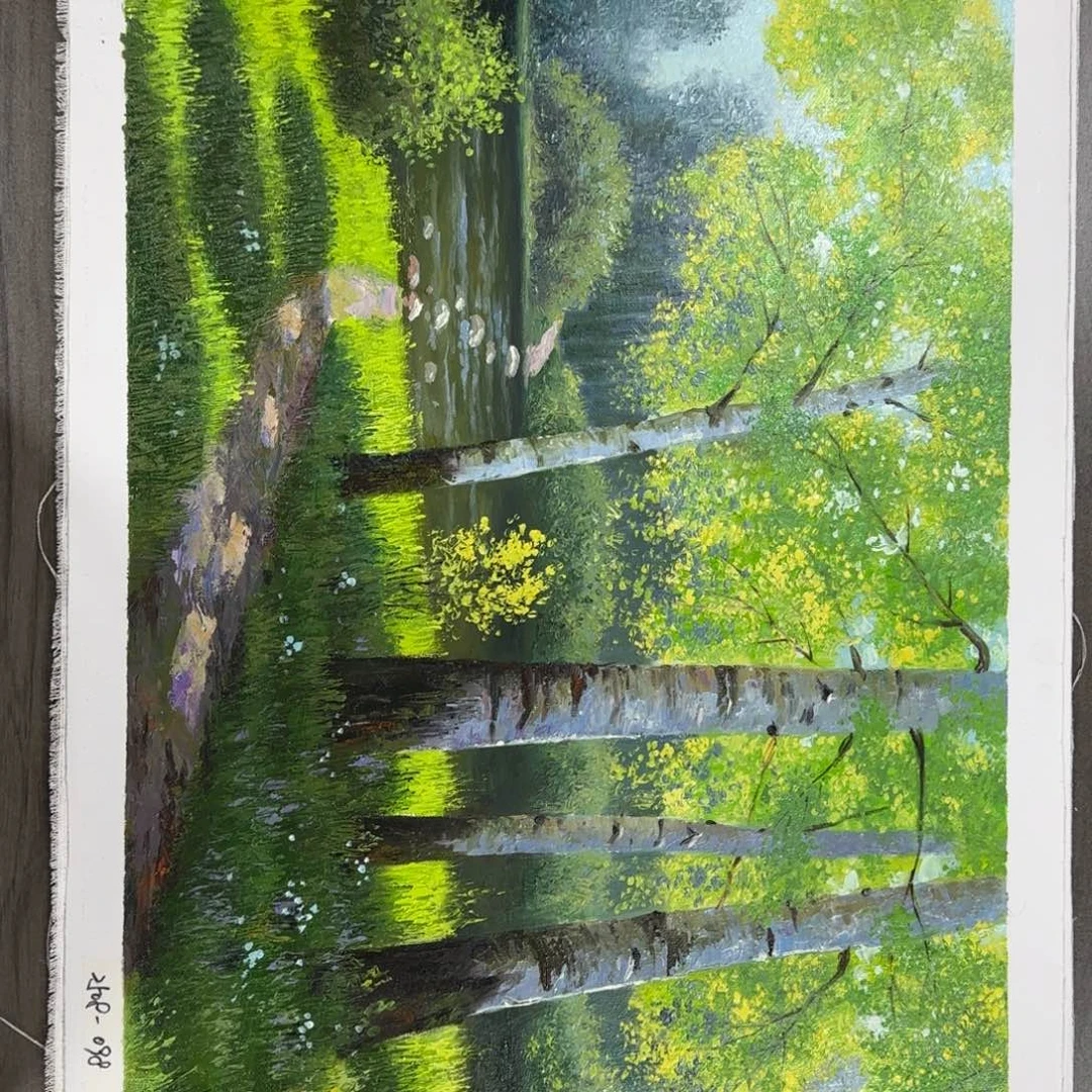 油画加油加油努力加油加油