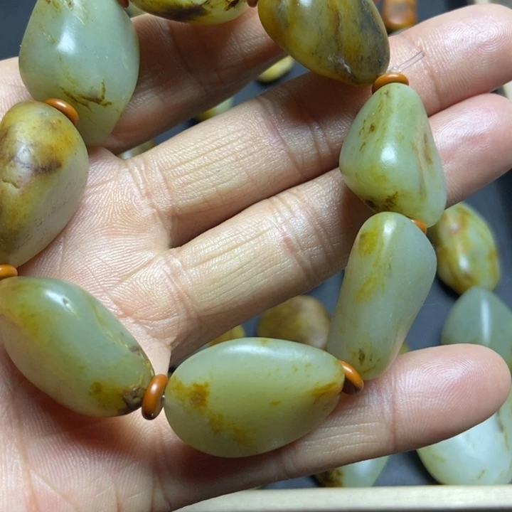 有***好和田玉（糖玉）未镶嵌珠宝奇石