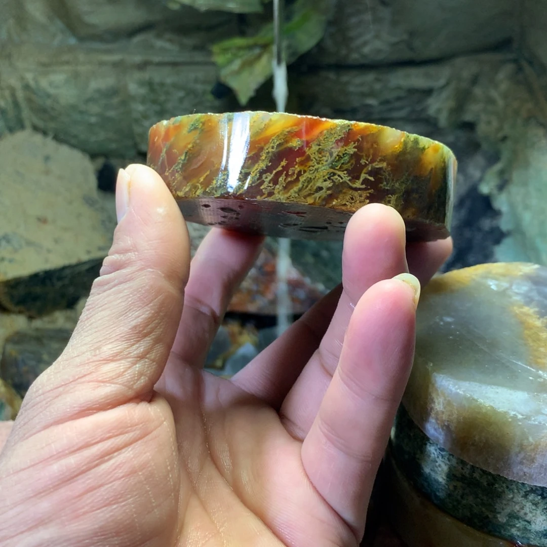励***人定制玛瑙天然玛瑙手镯