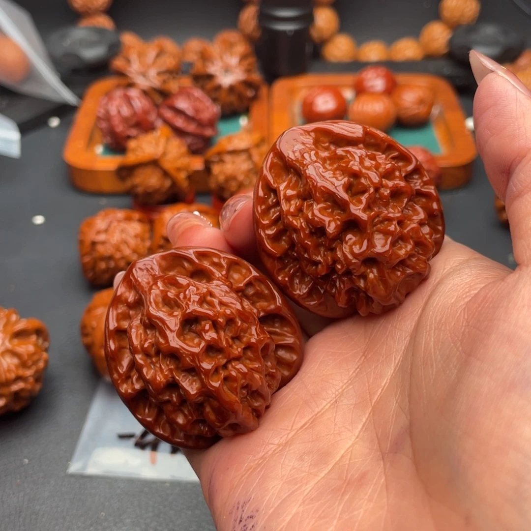 把件文玩核桃官帽