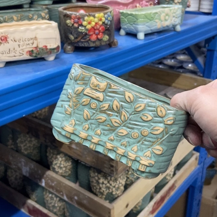 陶瓷花盆单场满9.9发12.5*7*7.5