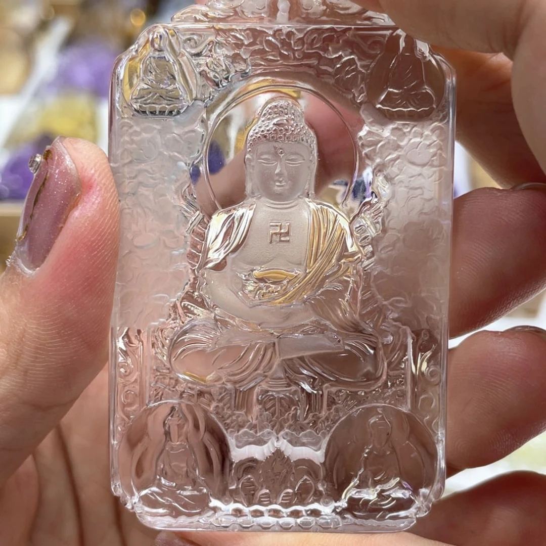 颈饰未镶嵌水晶定制
