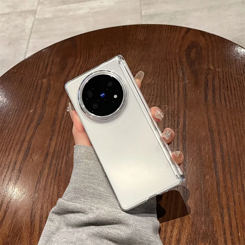 适用于vivoxfold5手机壳透明折叠vivo x fold5新款磁吸中轴保护壳