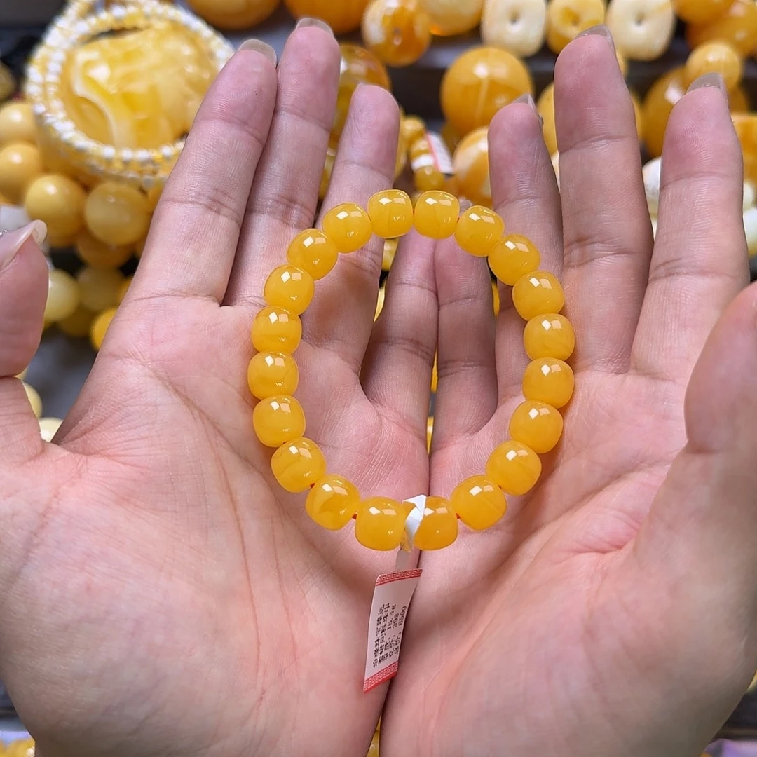 未镶嵌蜜蜡珠宝奇石同料11mm