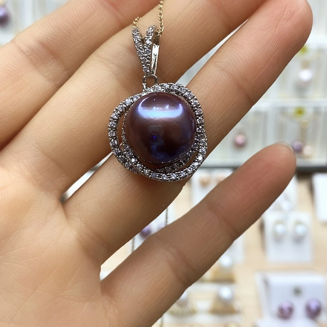 淡水珍珠颈饰合金