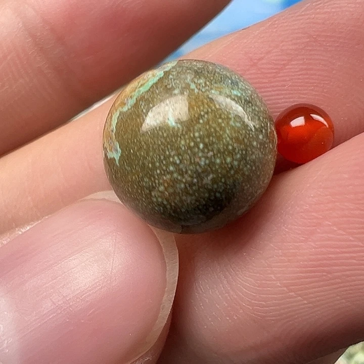 未镶嵌配饰南红玛瑙卡12.6