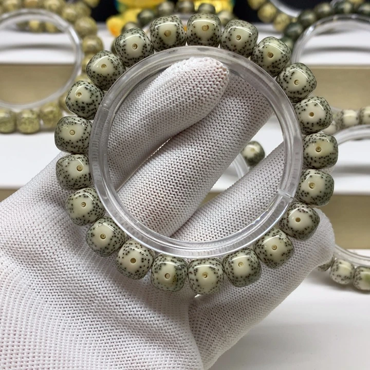 手串星月菩提7号 青花瓷大眼睛小细星11/10