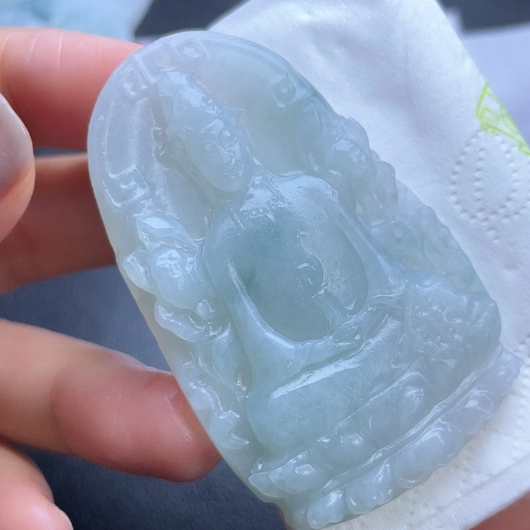 畅***型定制翡翠翡翠吊坠