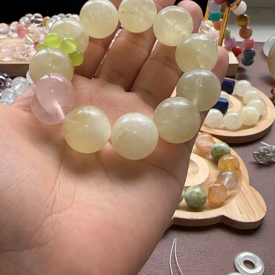 颈饰合金紫晶柠檬爱心