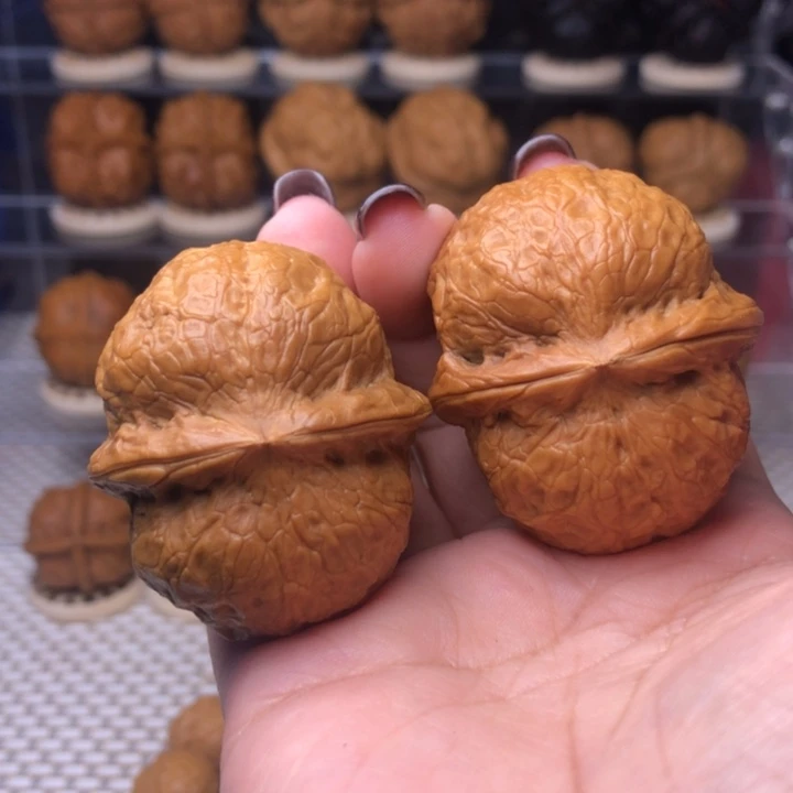 文玩核桃把件49号玉罗汉45尺