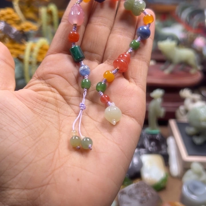 手串未镶嵌和田玉棉*糖