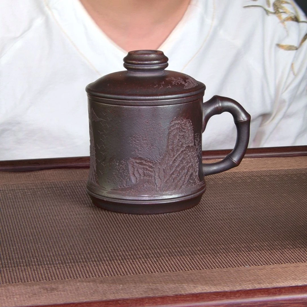 茶杯紫砂高货放漏