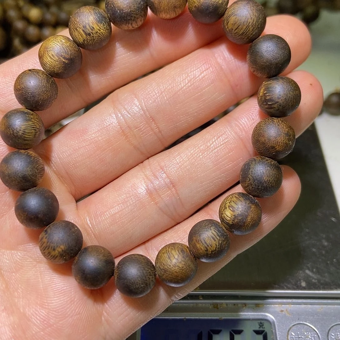 沉香手串?***?奇楠沉香1.0单圈