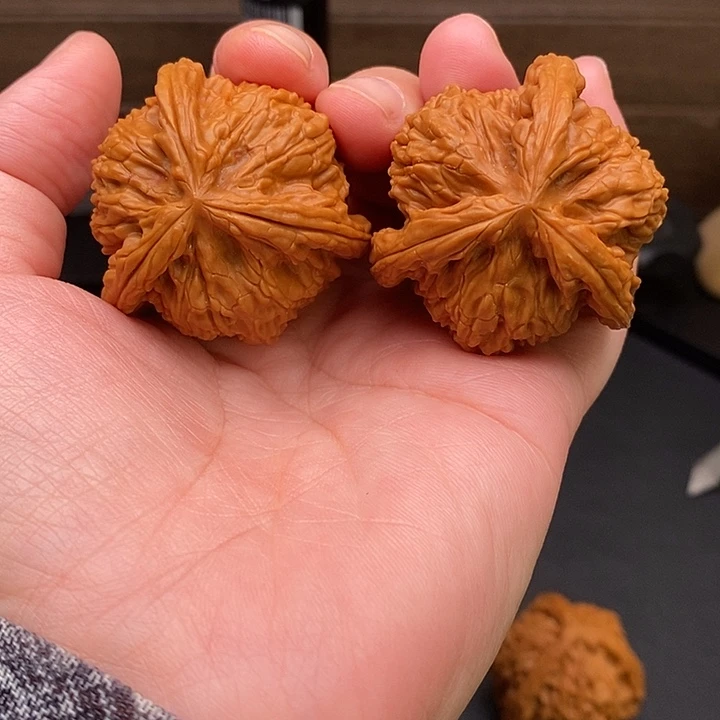 洪***儒把件文玩核桃白奔