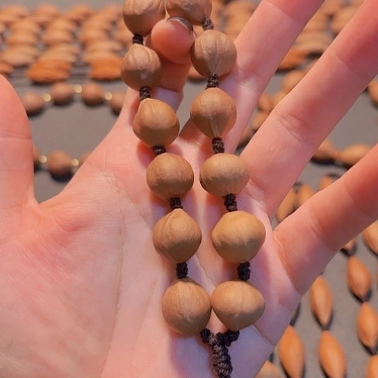 土****14蒜头手串12粒款