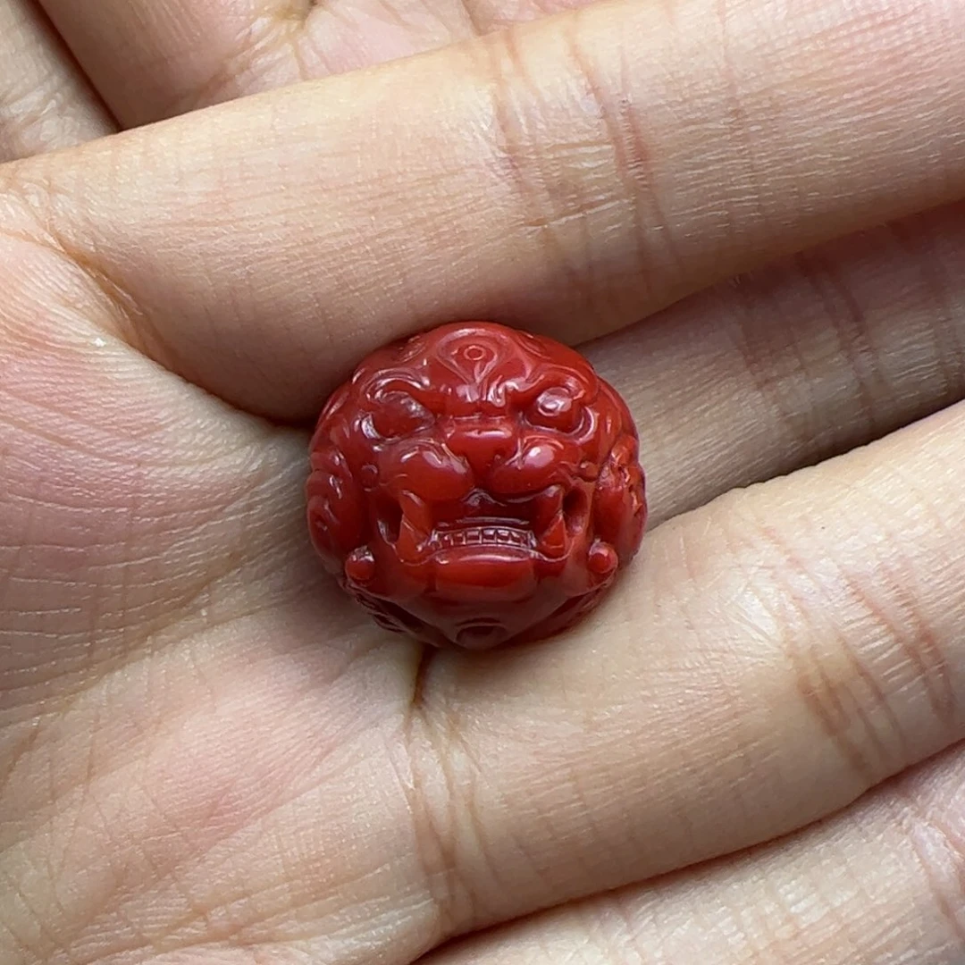 未镶嵌貔貅珠南红玛瑙