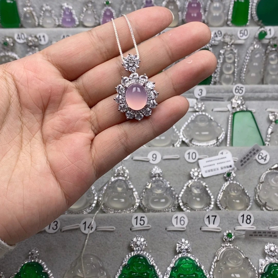 玛瑙/玉髓合金颈饰