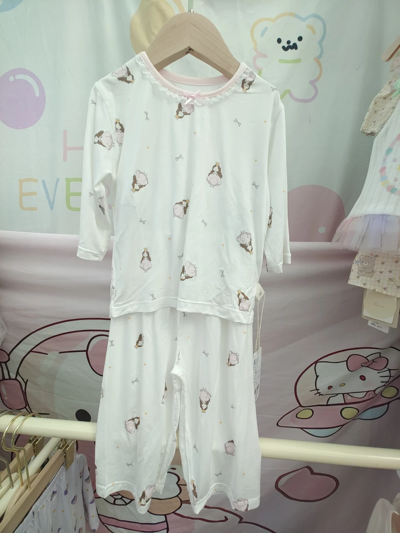 女小童家居服小公主
