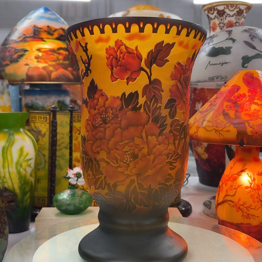 琉璃葛蕾花瓶葛蕾花瓶