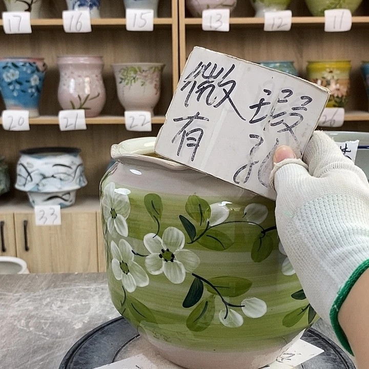 罐22xc景德镇陶瓷花盆