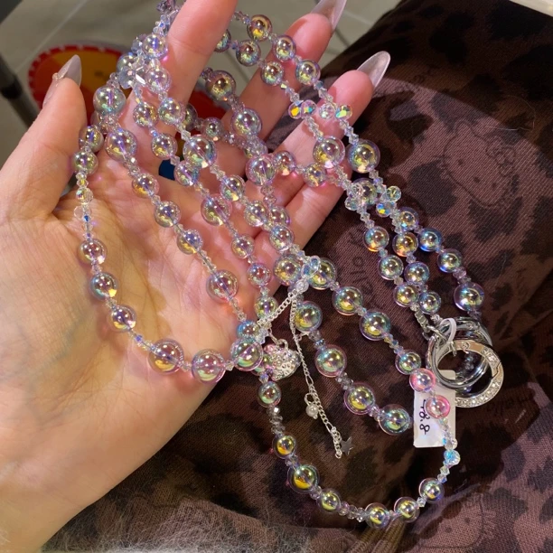 6353透透的斜挎原创手机链