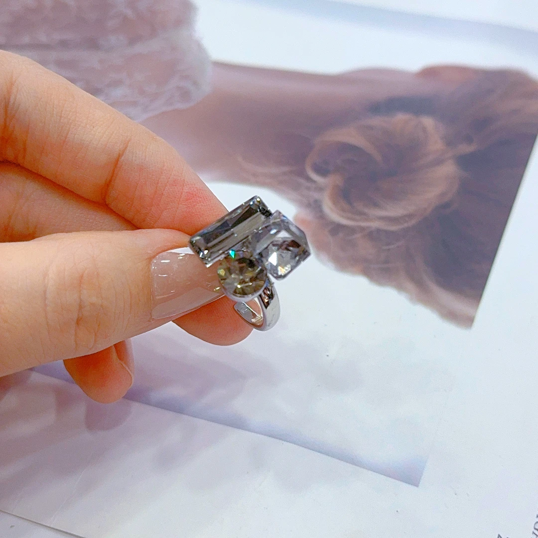 铜合金戒指 爱纳扎尔不易掉色时尚百搭个性新款金色戒指001679466