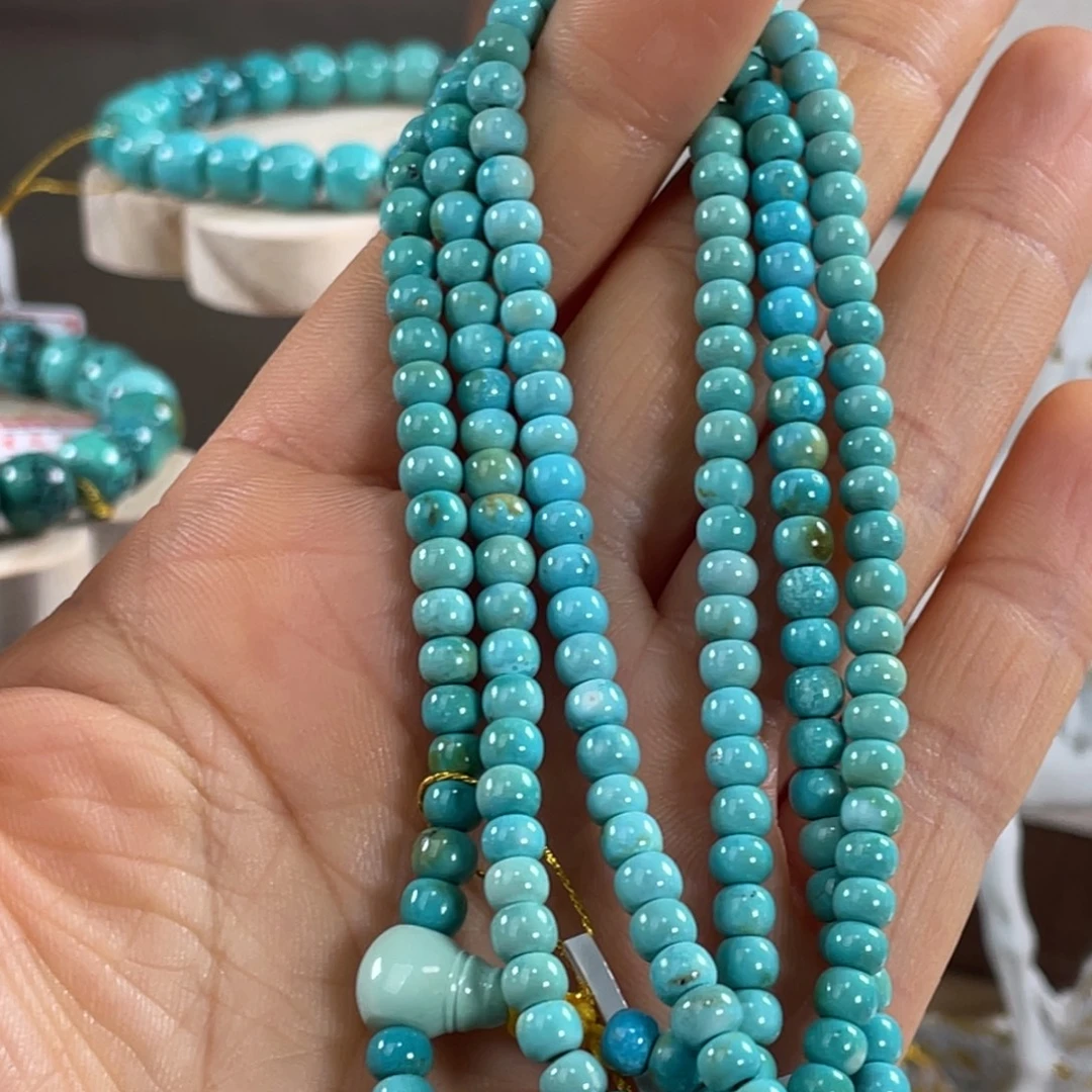 绿松石未镶嵌套链