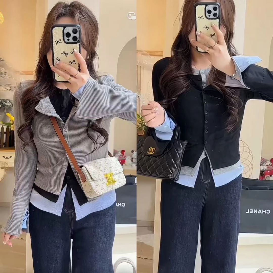 4936【韩漫少女】韩系设计感上衣