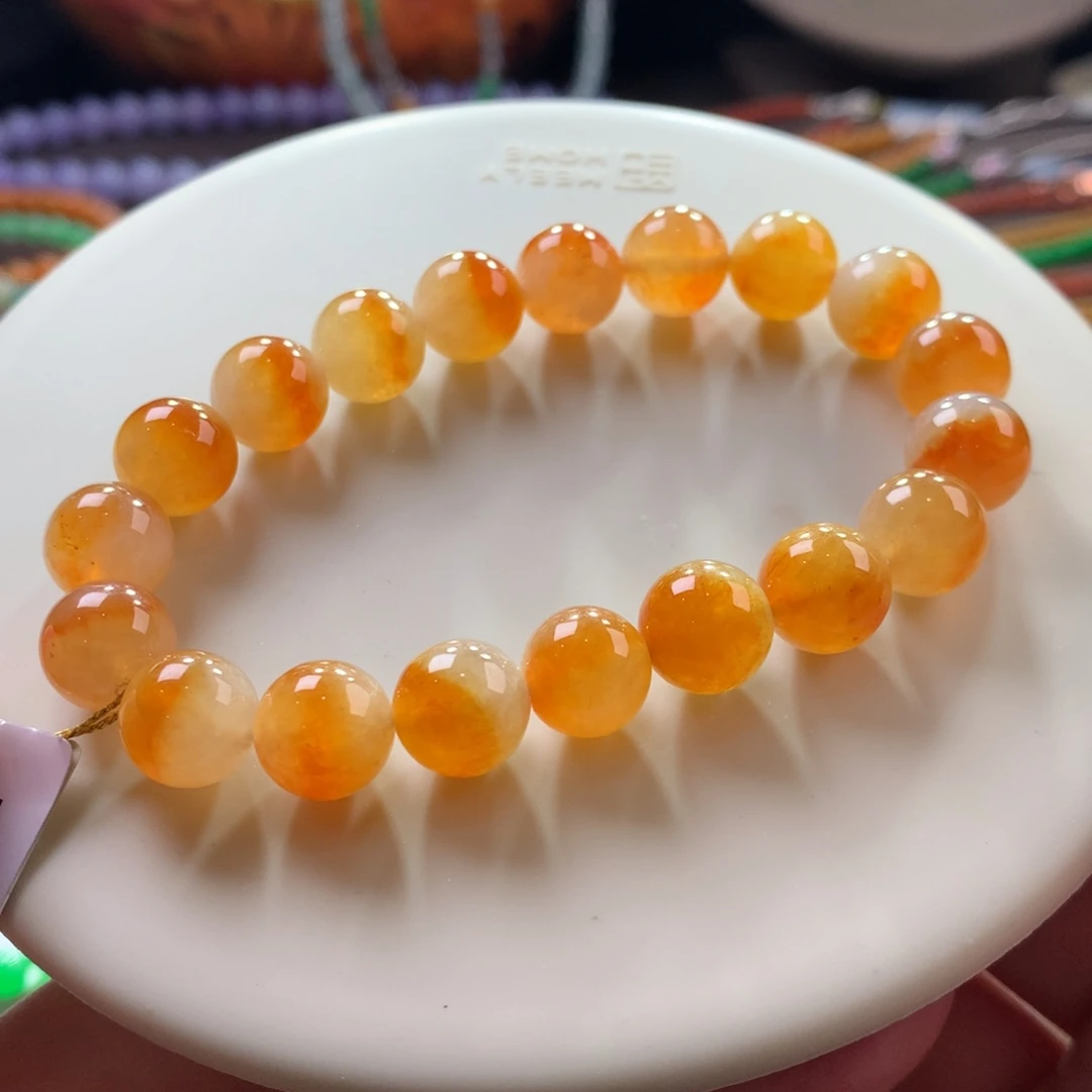 未镶嵌手链翡翠翡翠冰底鸳鸯色芬达色卡10+