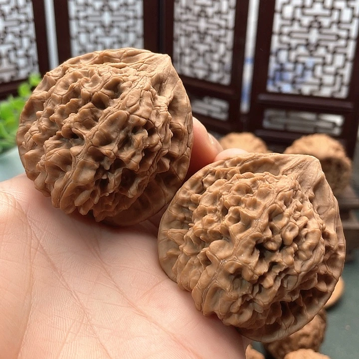 文玩核桃把件官帽