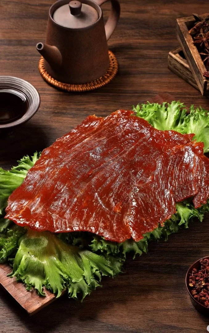 【吊龙猪肉脯】原切大刀炭烤工艺猪肉脯黑椒香辣蜜汁原味