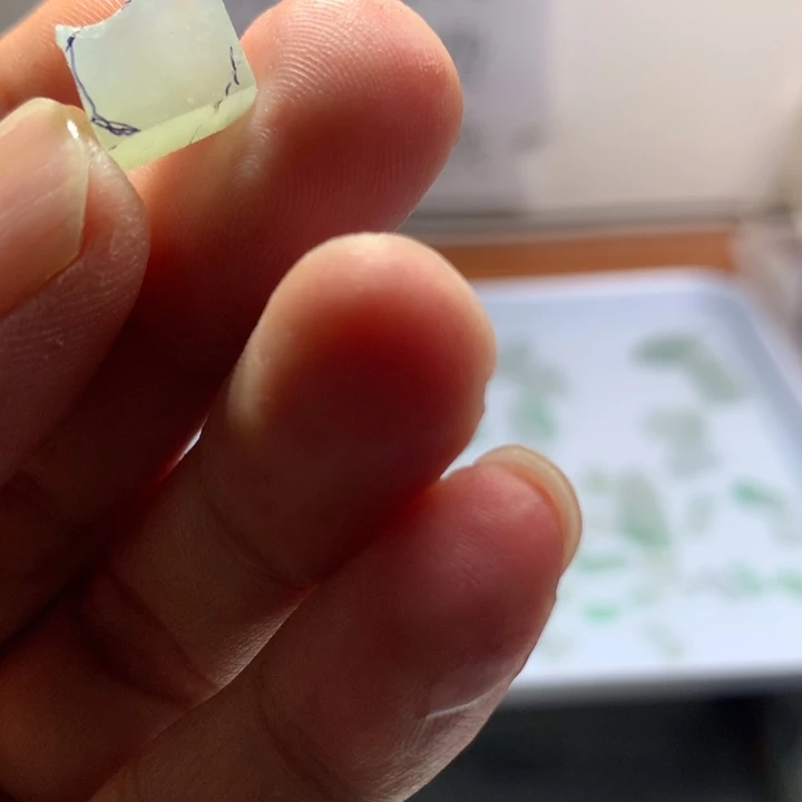 三***华定制翡翠未镶嵌戒指