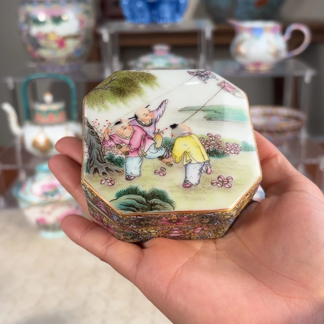 纯手工手绘 高端茶器