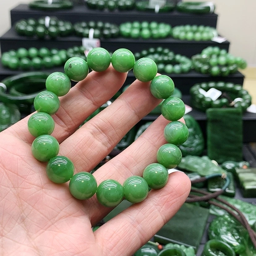 【闪购商品】和田玉（碧玉）手链未镶嵌