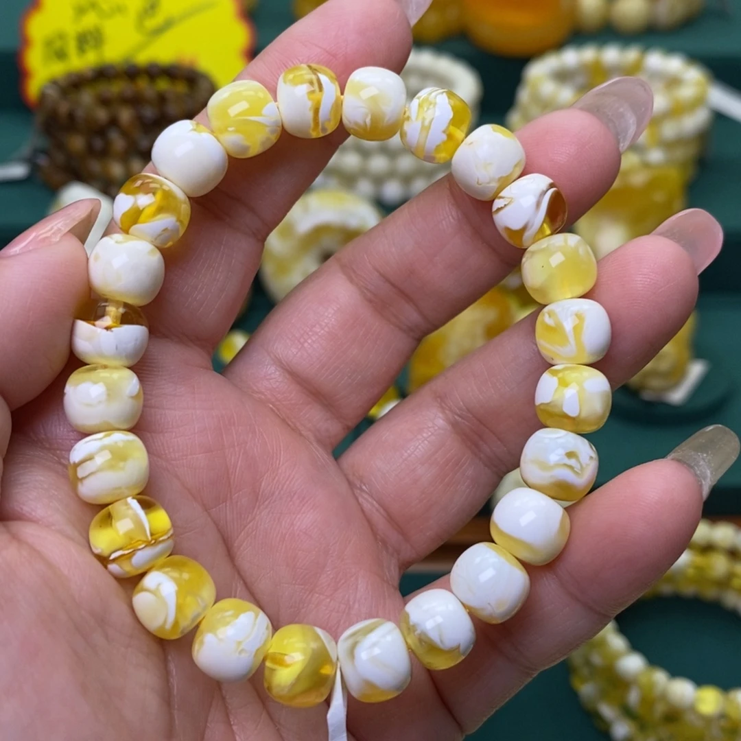 蜜蜡未镶嵌裸石9.5➕