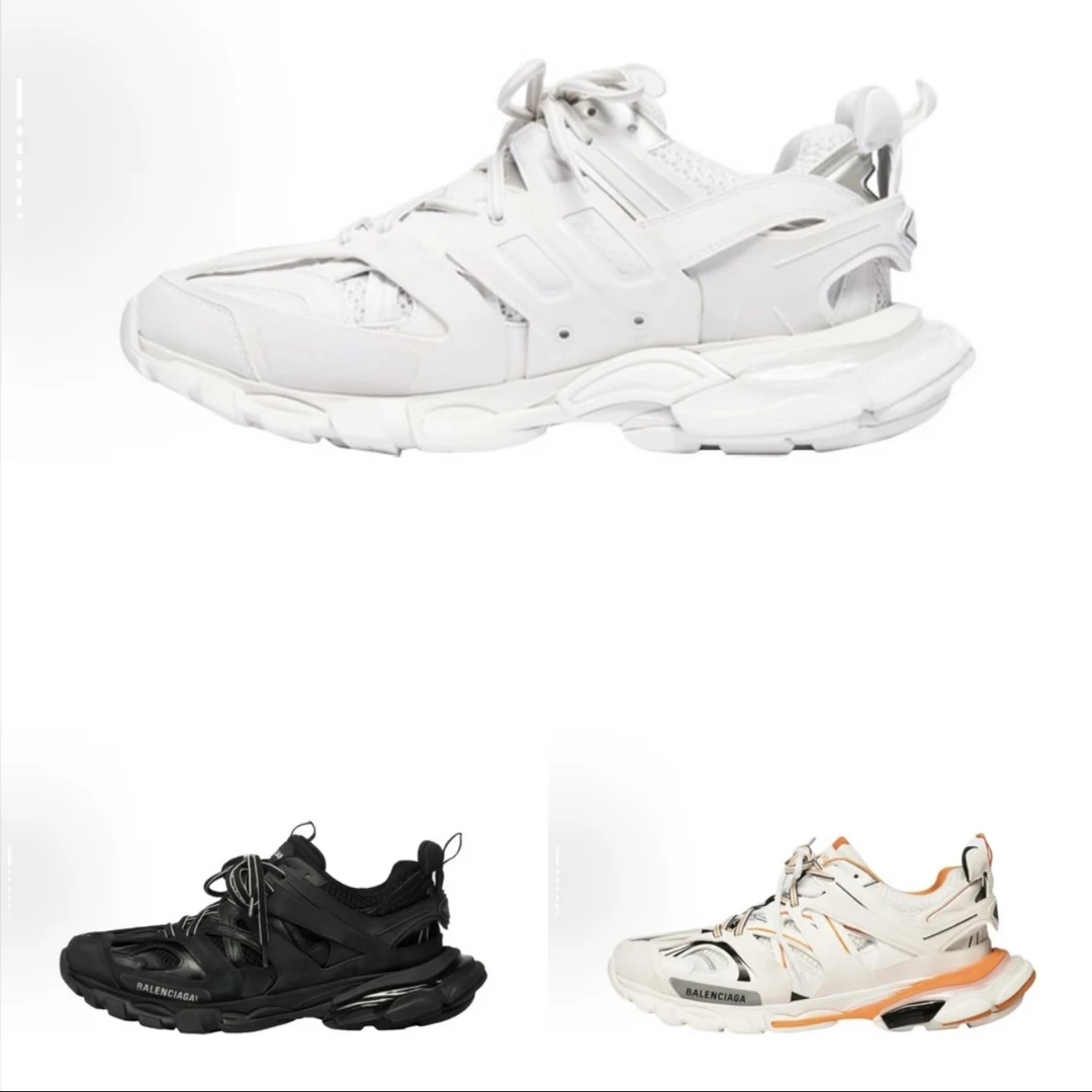 未使用 Balenciaga/巴黎世家 Track 1.0做旧低帮老爹鞋