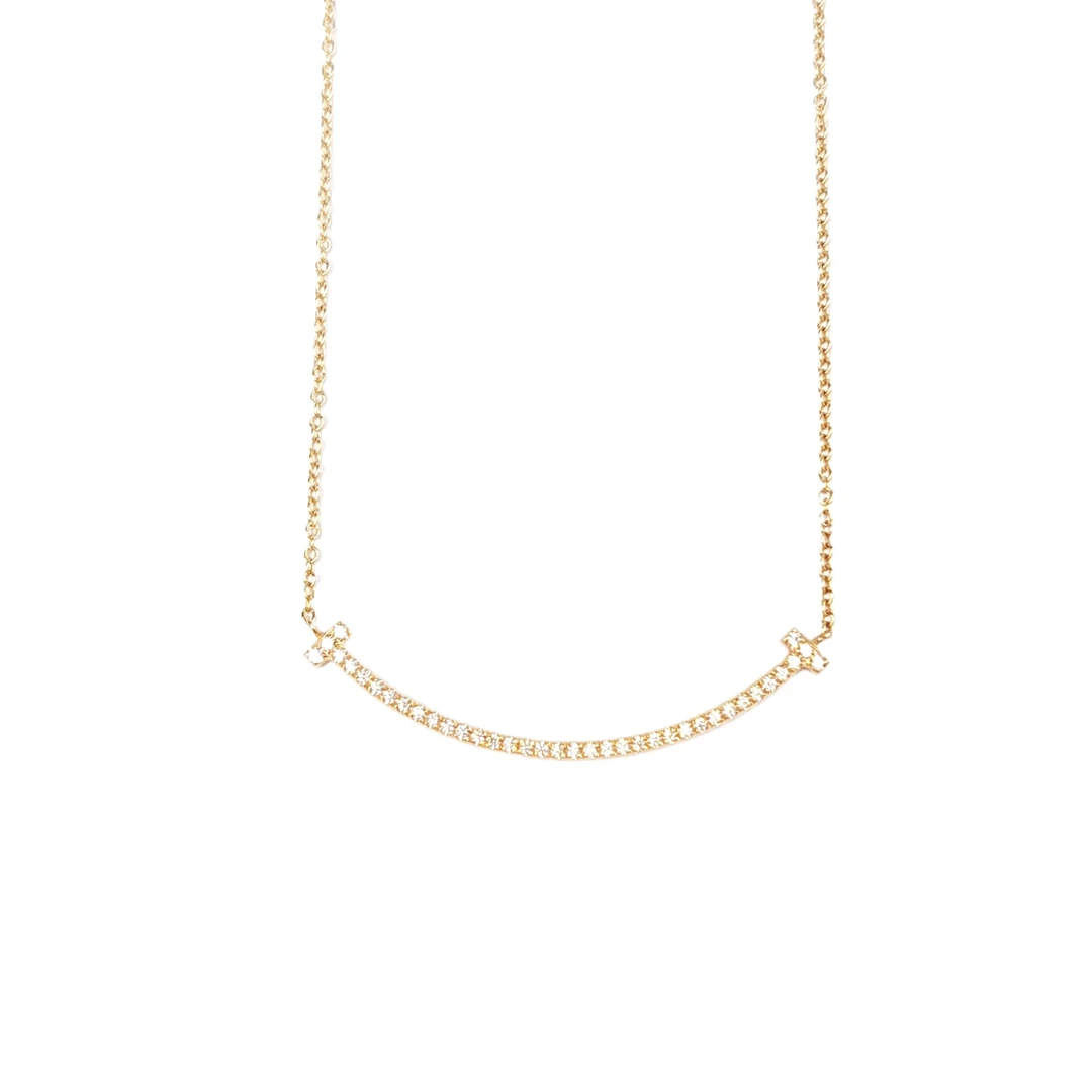 95新 蒂芙尼 安洁利严选微笑系列/SK0132204 项链