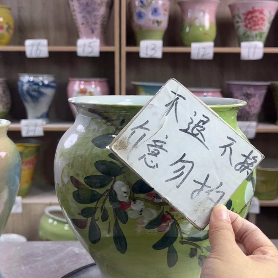 景德镇陶瓷花盆花盆