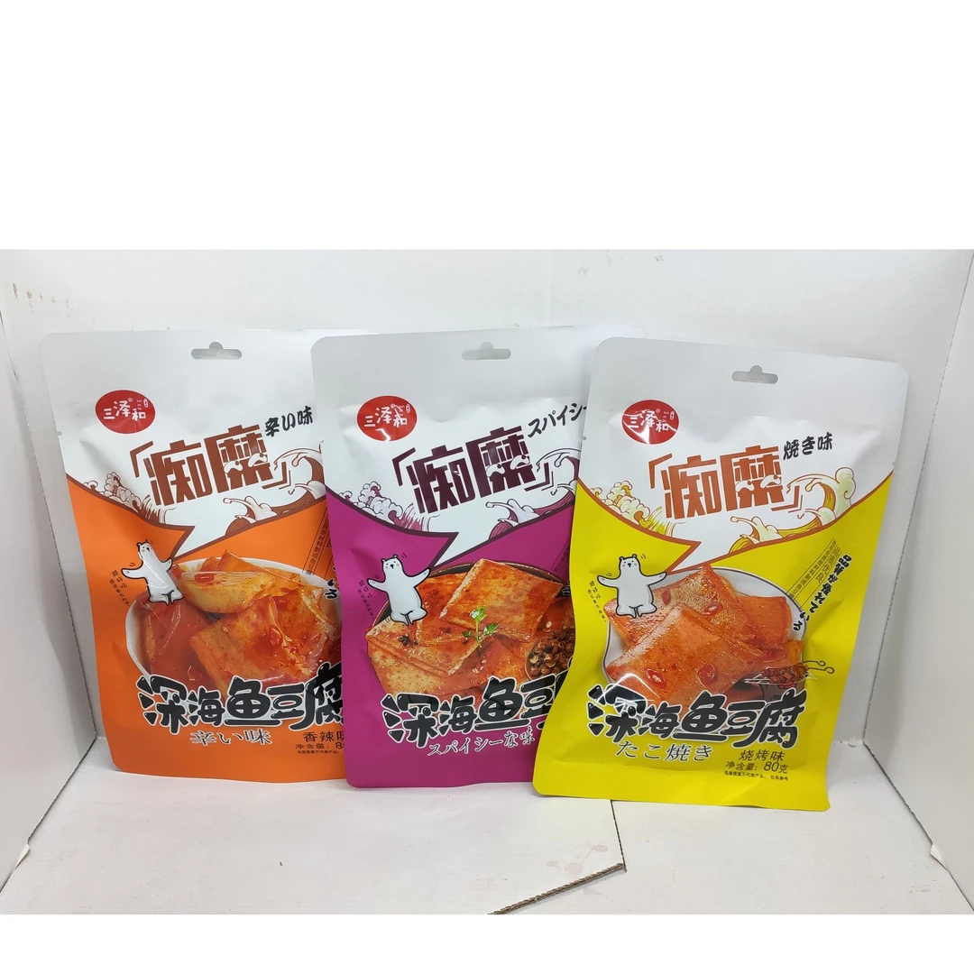 【到手5包】三泽和深海鱼豆腐混合口味80g（保质期至2025年10月）