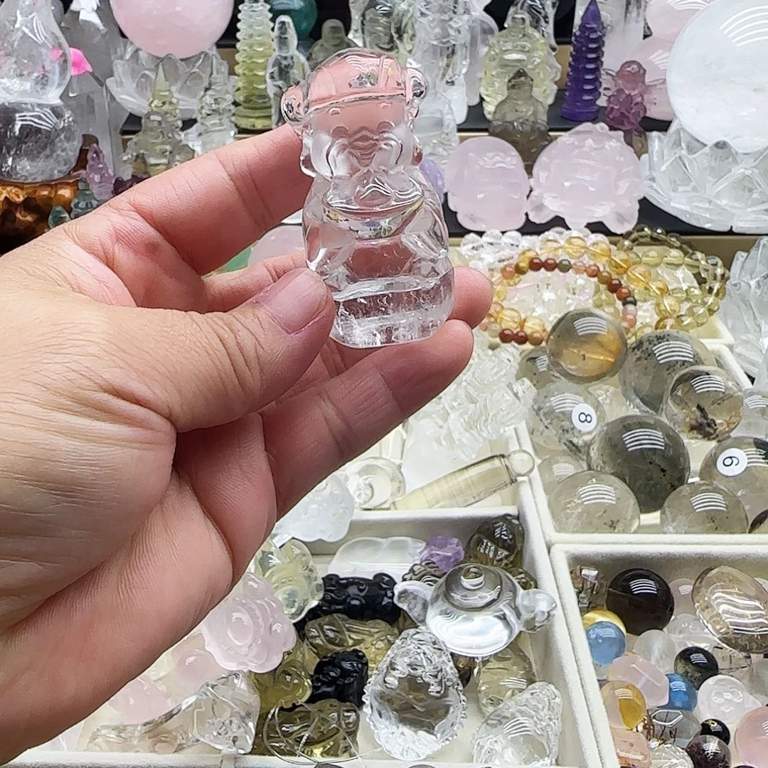 未镶嵌车挂水晶摆件