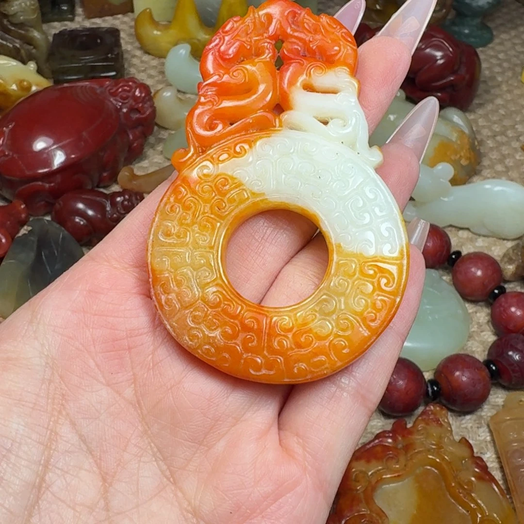 白玉菩提吊坠挂件