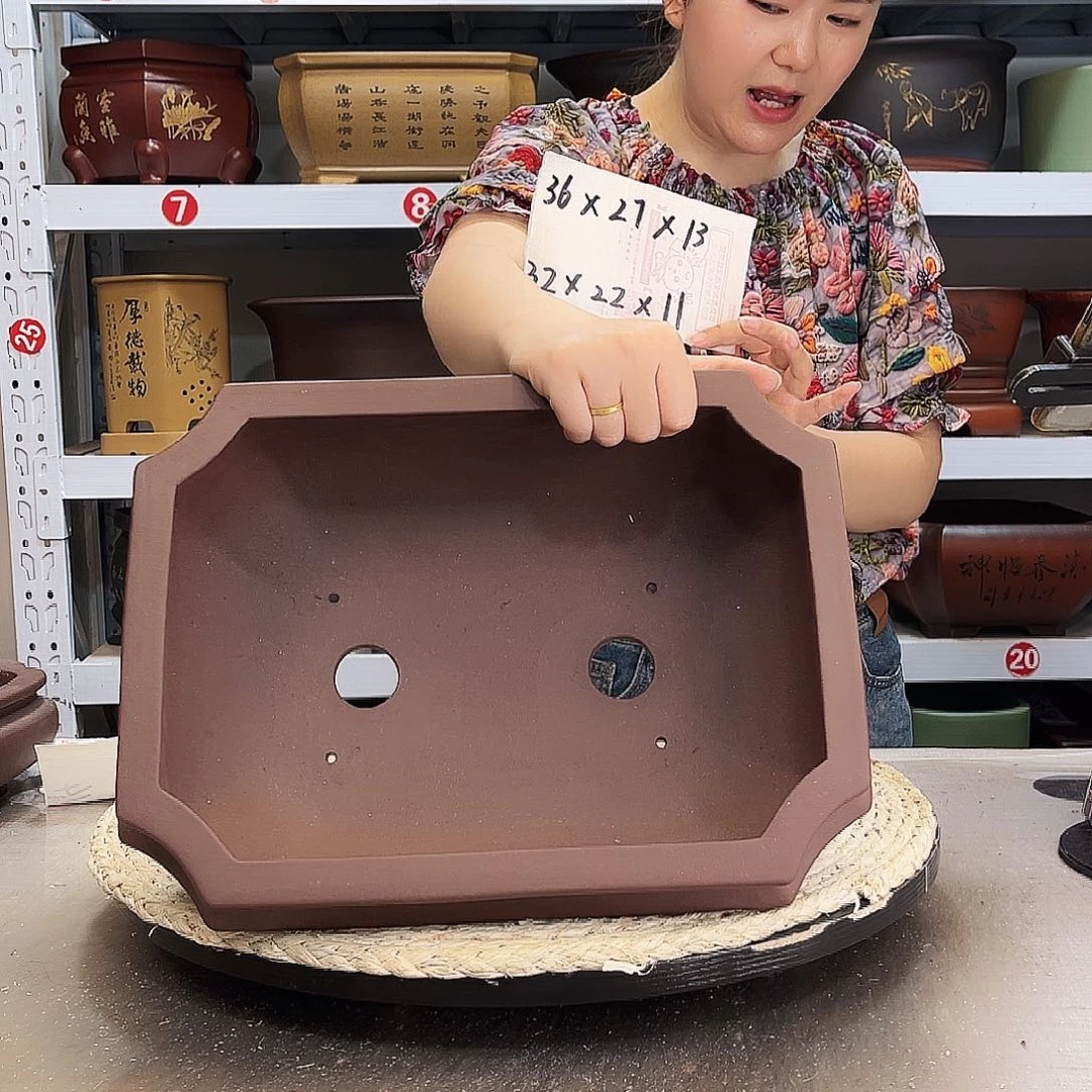 紫砂花盆紫砂花盆