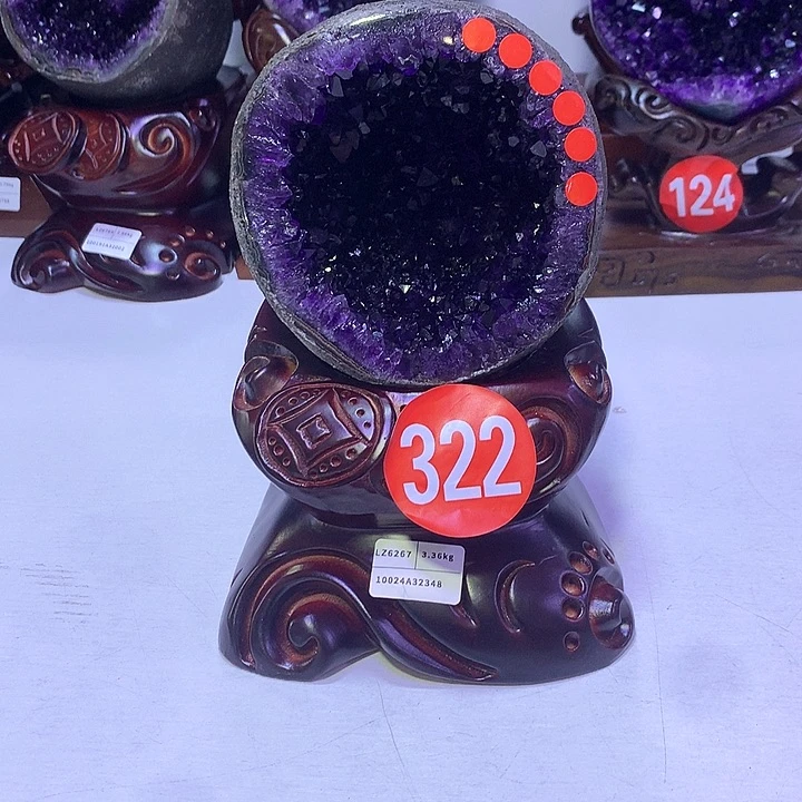 未镶嵌紫晶大型摆件（非配饰）